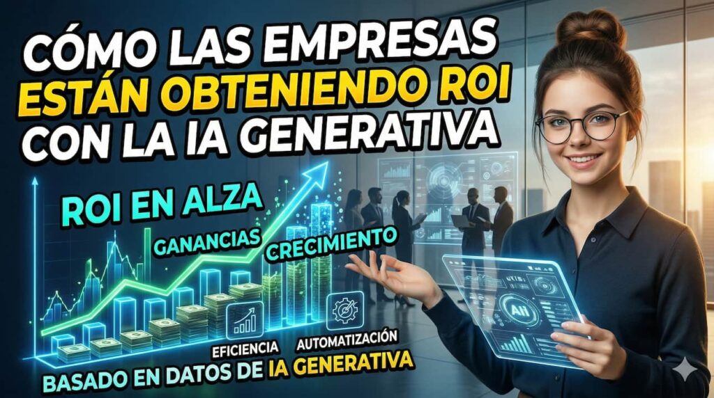Cómo las empresas están obteniendo ROI con la IA generativa