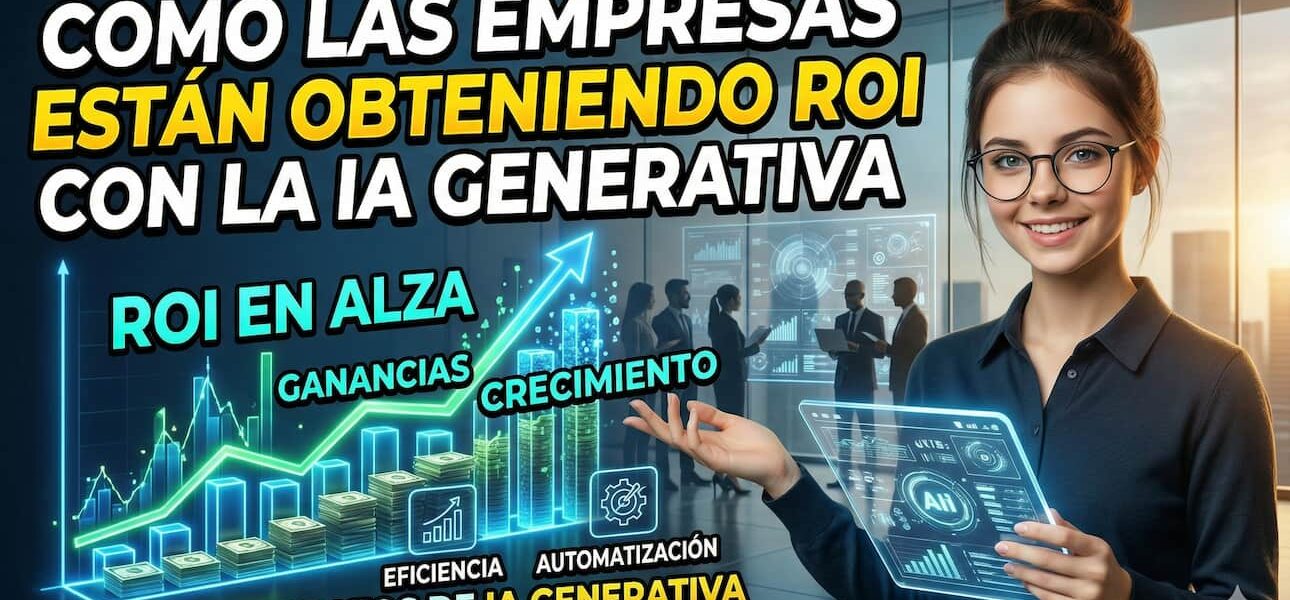 Cómo las empresas están obteniendo ROI con la IA generativa