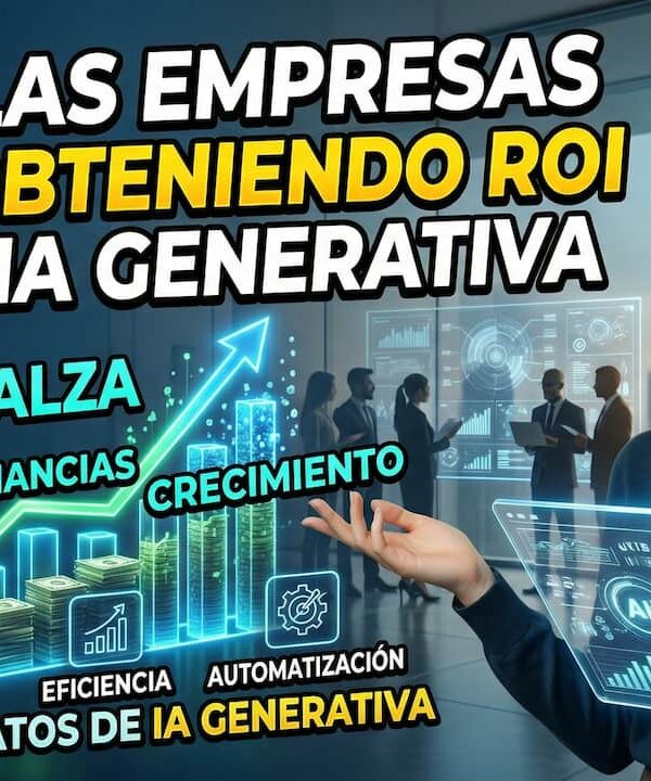 Cómo las empresas están obteniendo ROI con la IA generativa