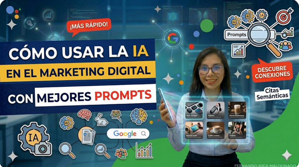 Cómo usar IA en marketing digital con mejores prompts