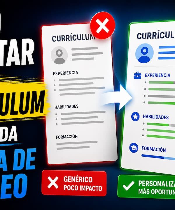 Cómo adaptar tu currículum para cada oferta de empleo