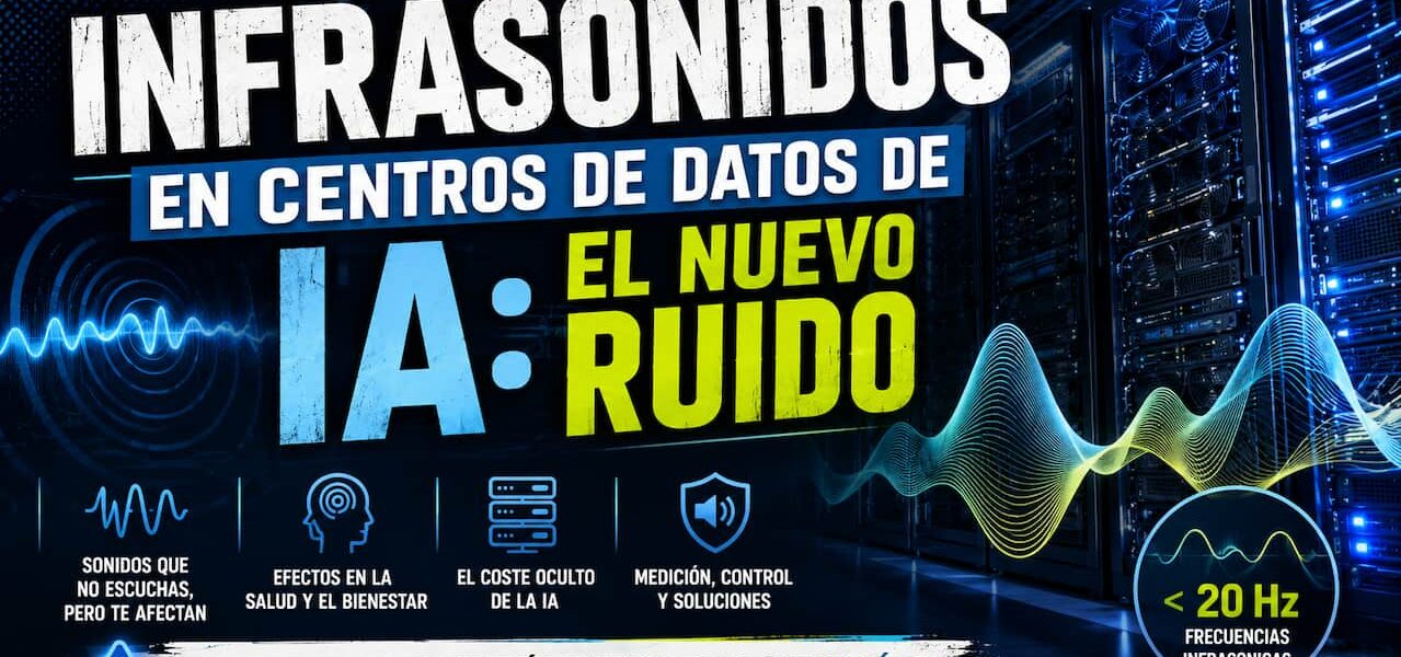 Infrasonidos en centros de datos de IA: el nuevo ruido