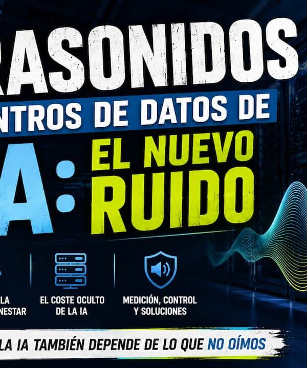 Infrasonidos en centros de datos de IA: el nuevo ruido