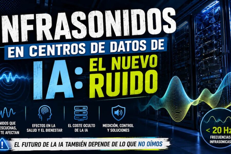 Infrasonidos en centros de datos de IA: el nuevo ruido
