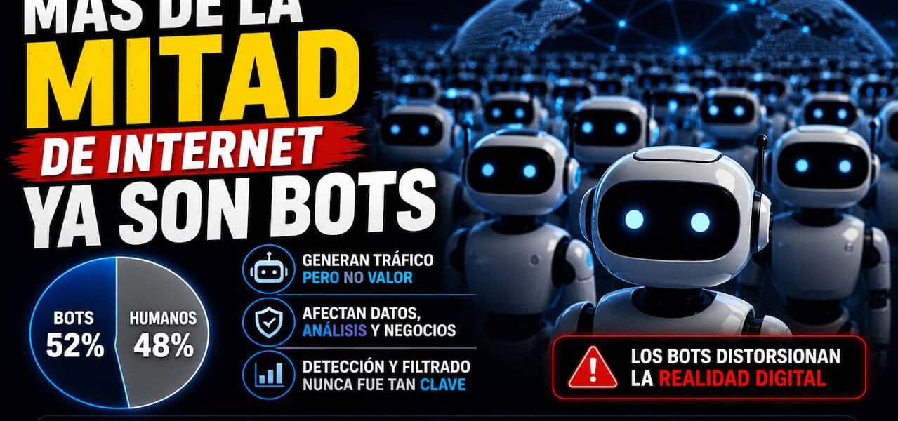 Más de la mitad de Internet ya son bots