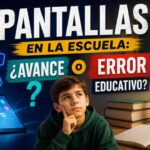 Pantallas en la escuela: ¿avance o error educativo?