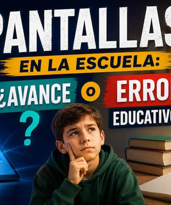 Pantallas en la escuela: ¿avance o error educativo?