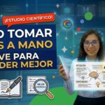 Tomar notas a mano: clave para aprender mejor