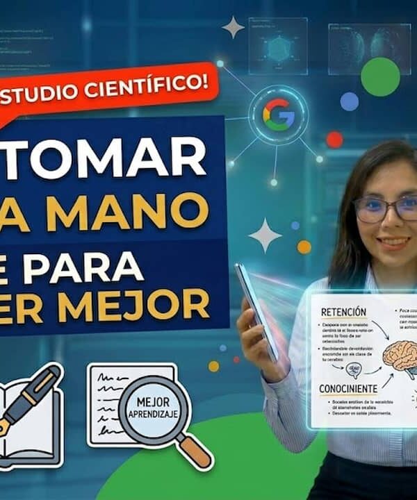 Tomar notas a mano: clave para aprender mejor