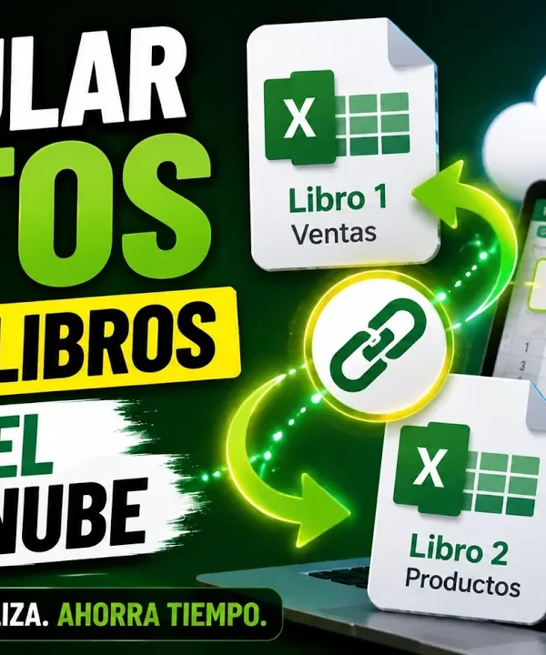 Vincular datos entre libros de Excel en la nube