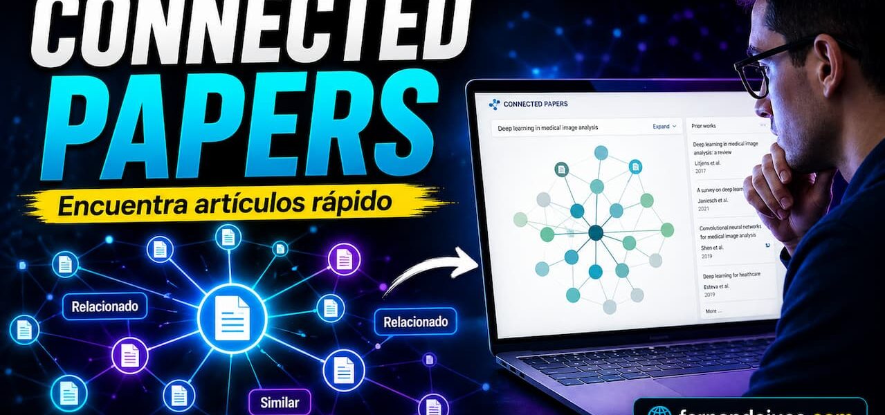 Connected Papers: cómo descubrir artículos relacionados