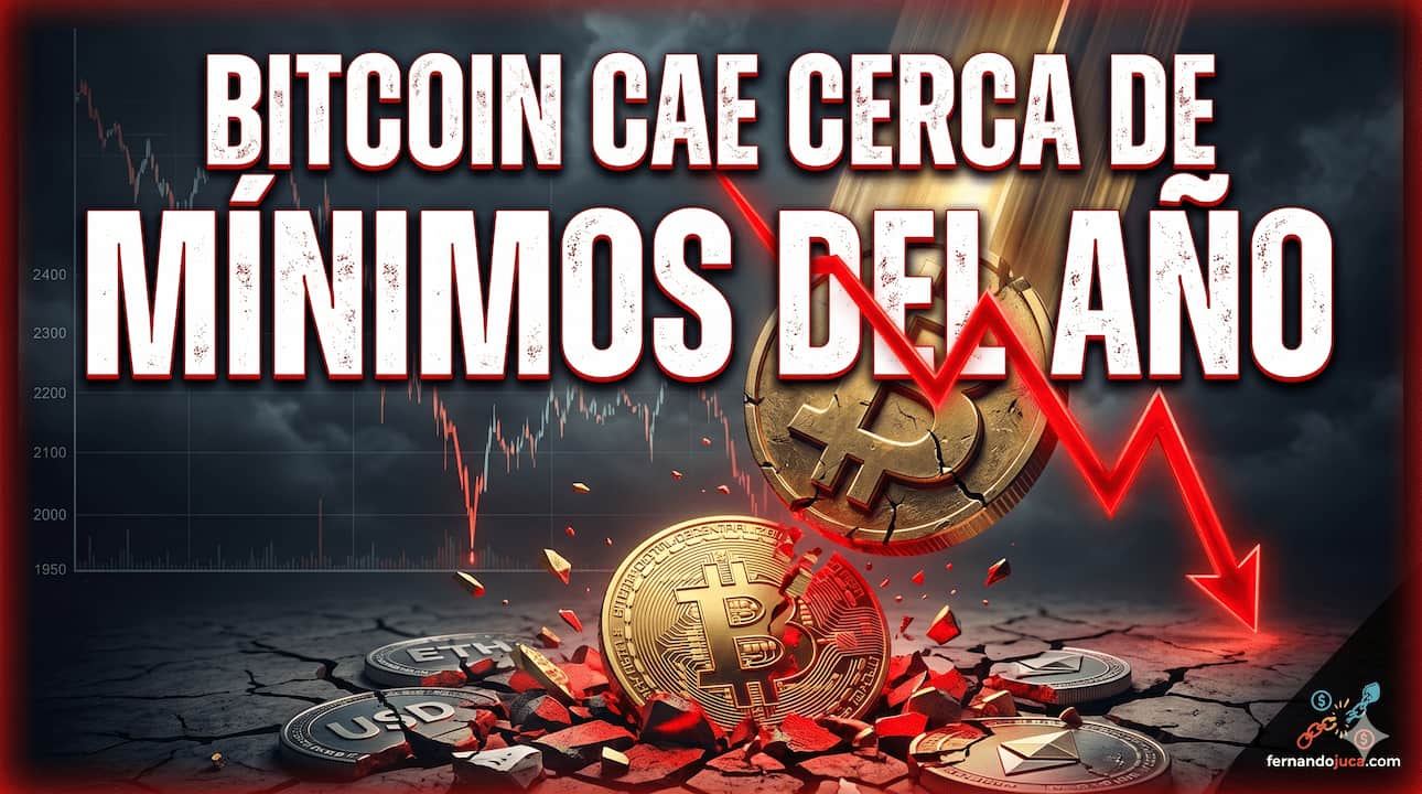 Bitcoin cae cerca de mínimos del año: qué está pasando con el mercado cripto