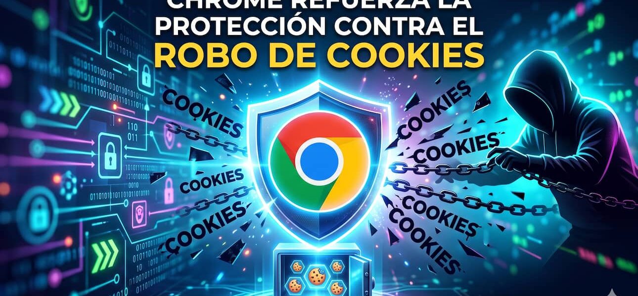 Chrome refuerza la protección contra el robo de cookies