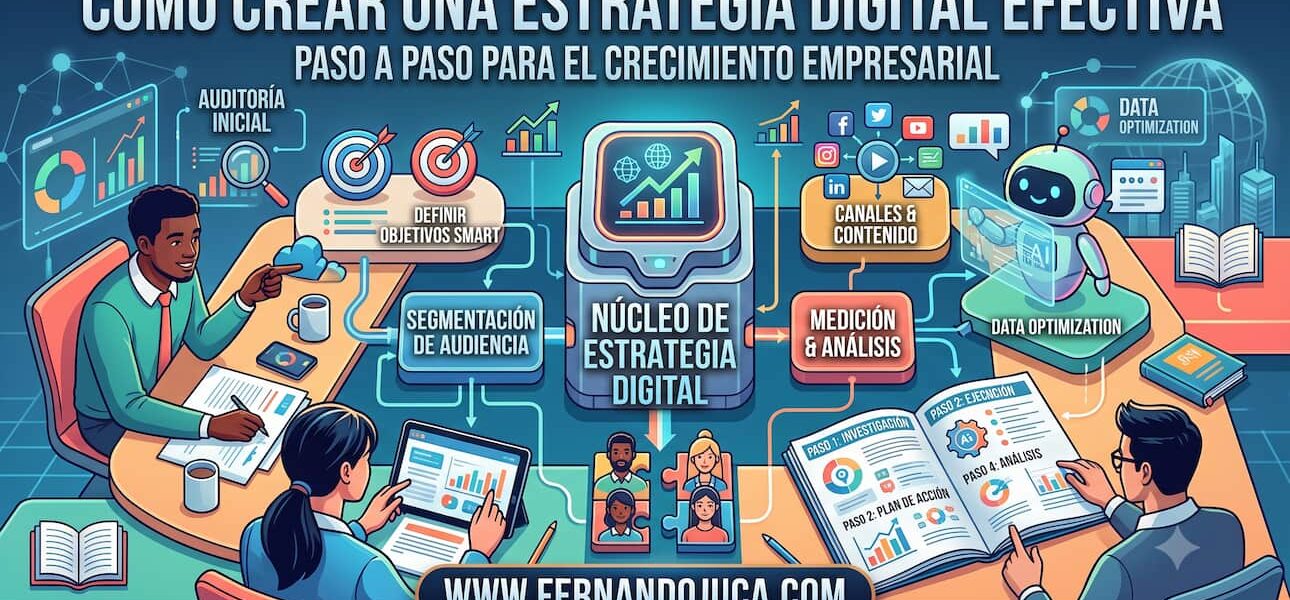 Cómo crear una estrategia digital efectiva