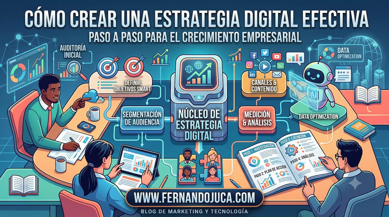 Cómo crear una estrategia digital efectiva