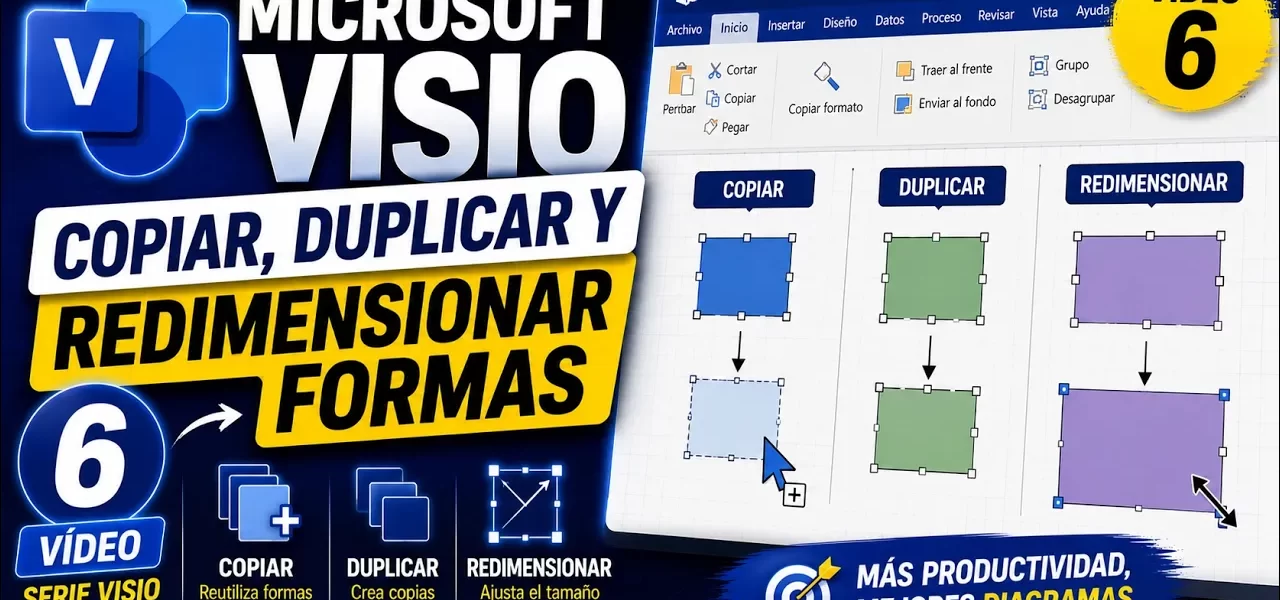 Trabajar con formas en Microsoft Visio