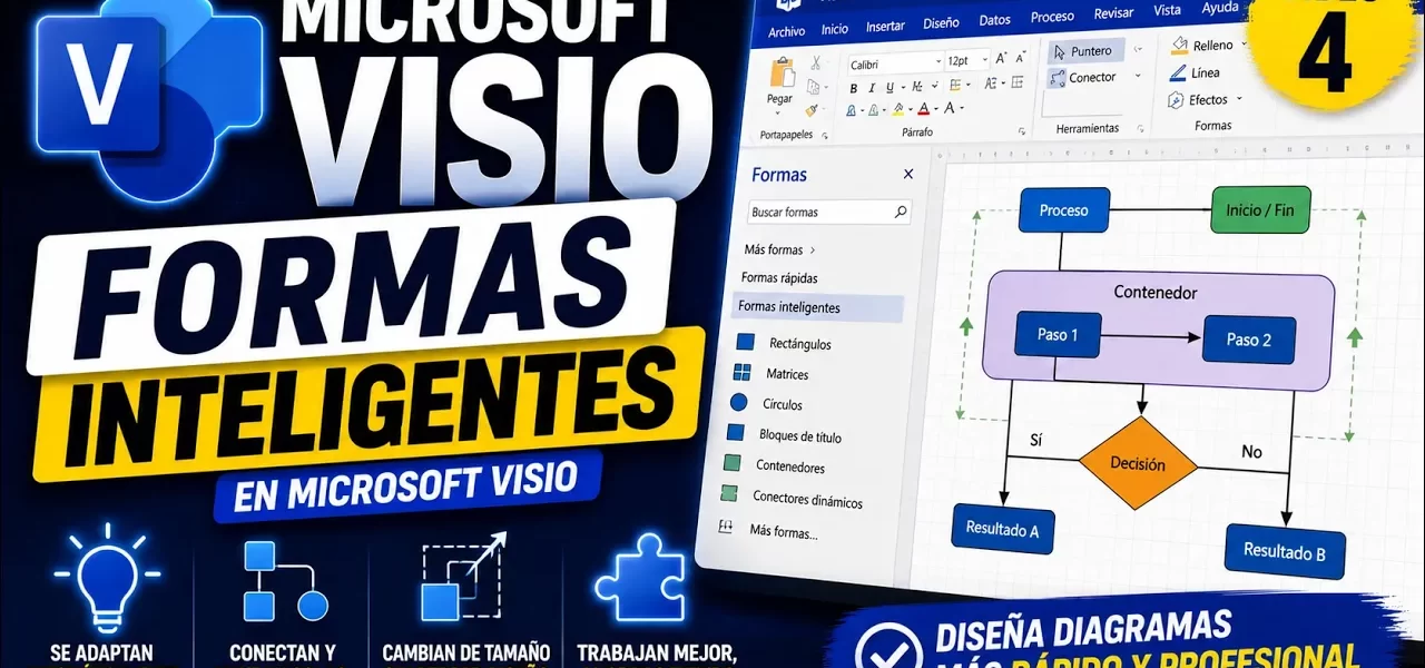 Formas inteligentes en Microsoft Visio