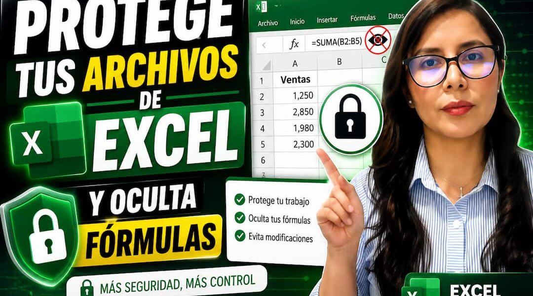 Proteger hojas de Excel y ocultar fórmulas