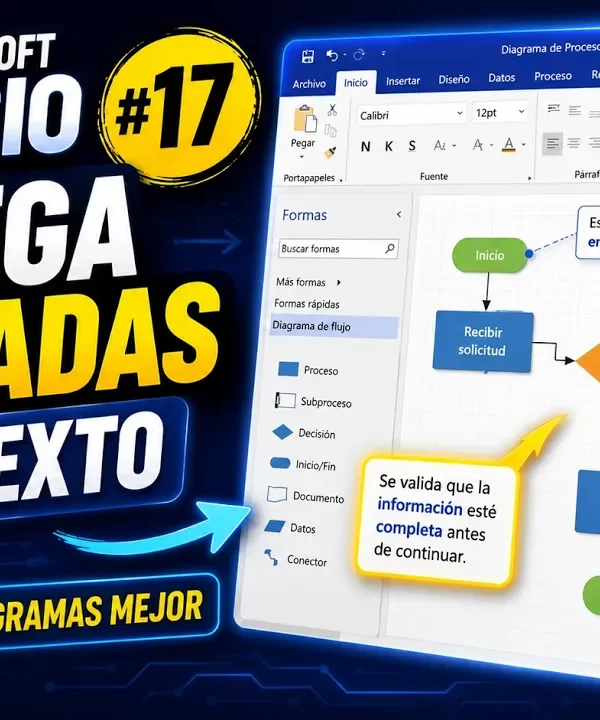 Llamadas de texto en Microsoft Visio | Tema 17