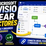Conectores en Microsoft Visio: cómo unir formas correctamente | Tema 10