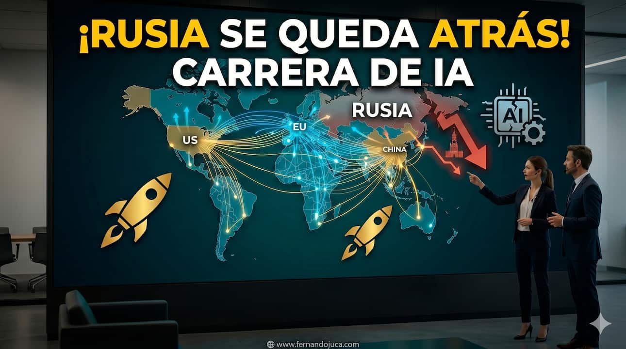 Rusia se queda atrás en la carrera de la inteligencia artificial
