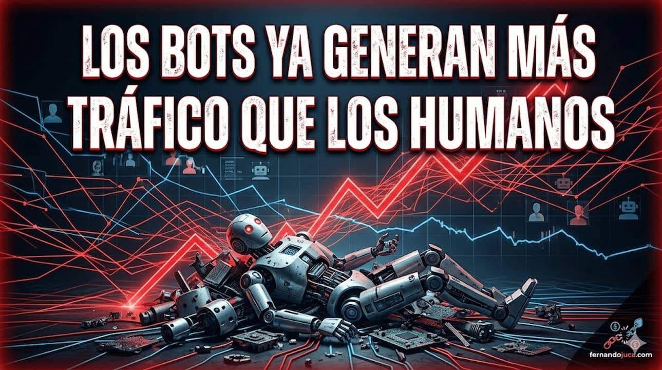Los bots ya generan más tráfico que los humanos en internet
