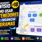 Contenedores en Microsoft Visio para organizar diagramas | Tema 18