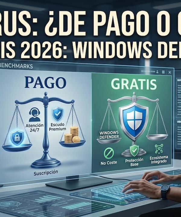 ¿Antivirus de pago o gratis? Análisis 2026 de Windows Defender