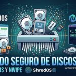 Borrar discos seguro con ShredOS y nwipe