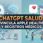 ChatGPT Salud: vincula Apple Health y registros médicos