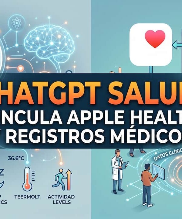 ChatGPT Salud: vincula Apple Health y registros médicos