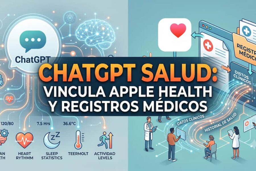 ChatGPT Salud: vincula Apple Health y registros médicos