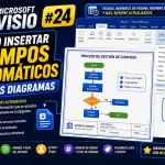 Campos personalizados en fondos de Microsoft Visio | Tema 24