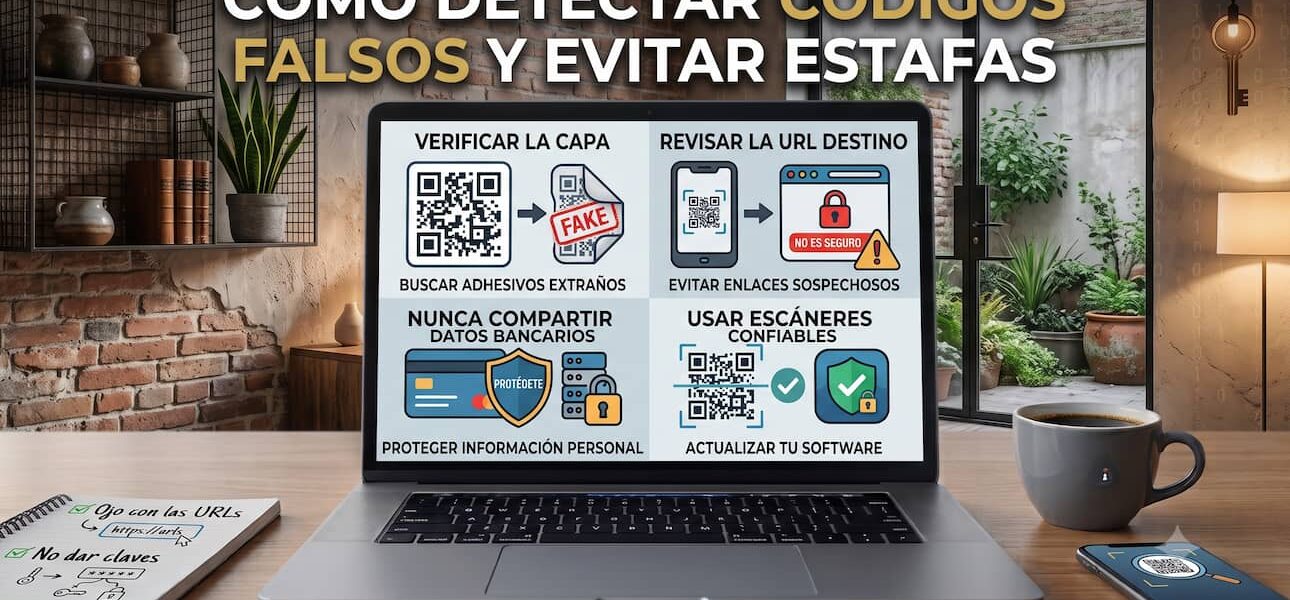 Cómo detectar códigos QR falsos y evitar estafas