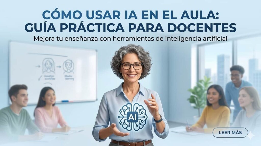 Cómo usar IA en el aula: guía práctica para docentes