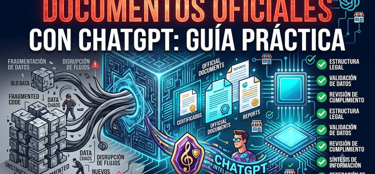 Documentos oficiales con ChatGPT: guía práctica