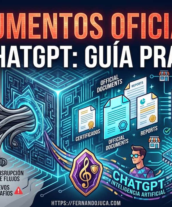 Documentos oficiales con ChatGPT: guía práctica