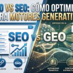 GEO vs SEO: cómo optimizar para motores generativos