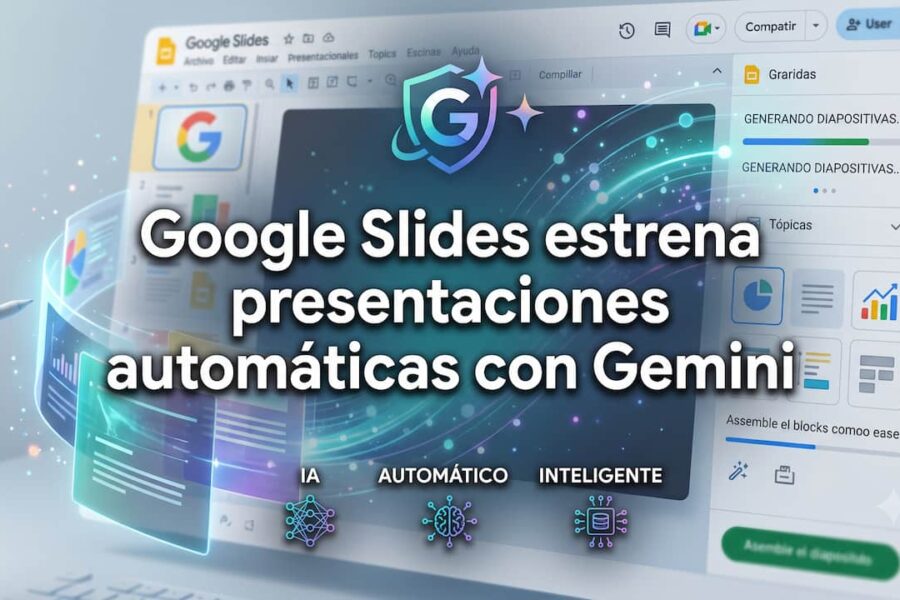 Google Slides estrena presentaciones automáticas con Gemini