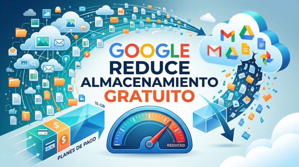 Google reduce almacenamiento gratuito: SMS y llamadas contarán