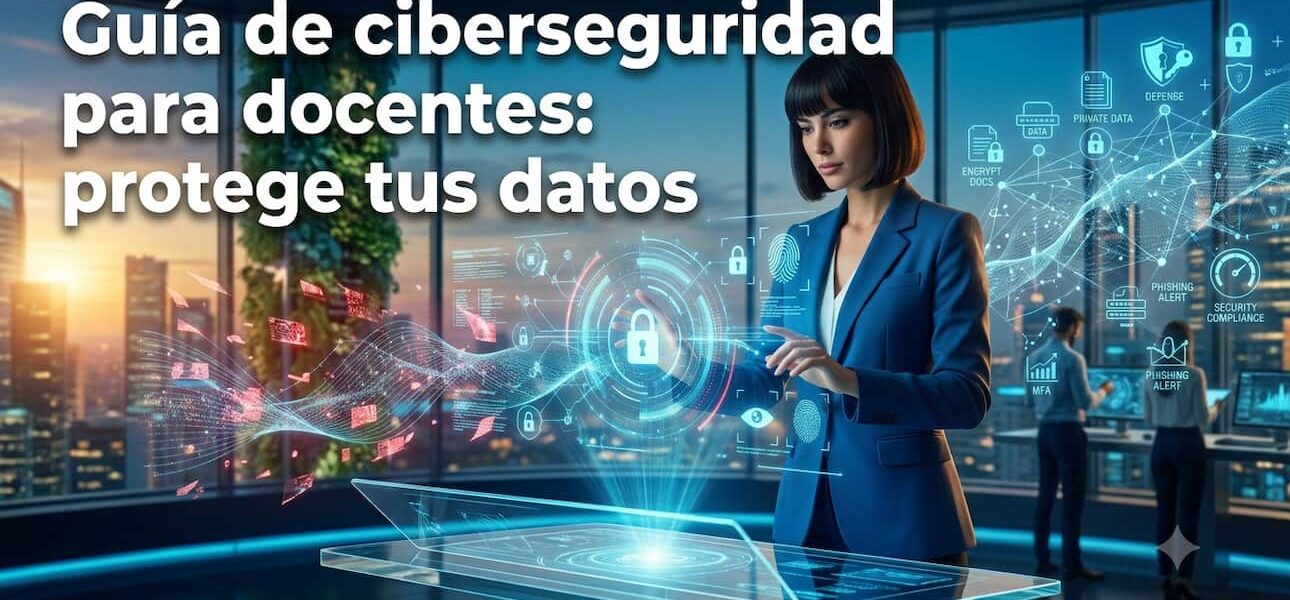 Guía de ciberseguridad para docentes: protege tus datos