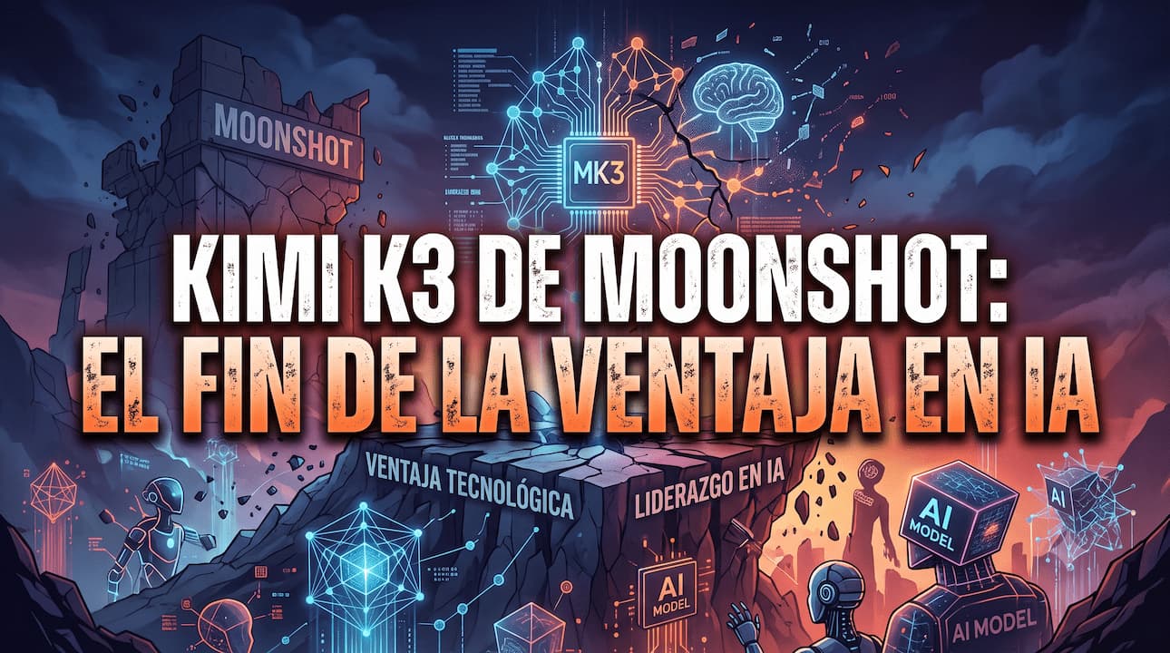 Kimi K3 de Moonshot: el fin de la ventaja en IA