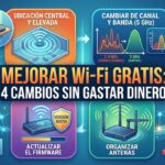 Mejorar Wi-Fi gratis: 4 cambios sin gastar dinero