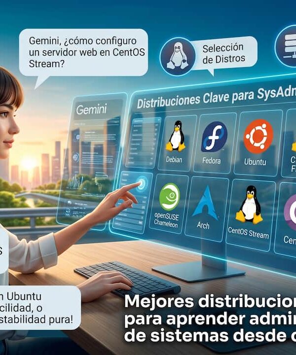 Mejores distribuciones Linux para aprender administración de sistemas desde cero