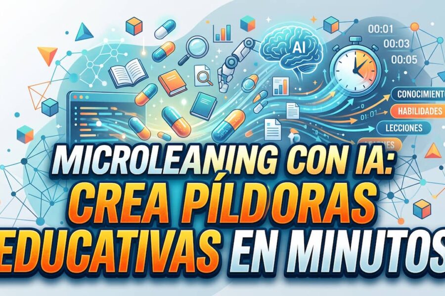 Microlearning con IA: crea píldoras educativas en minutos