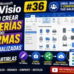 Microsoft Visio Cómo crear galerías de símbolos | Tema 36