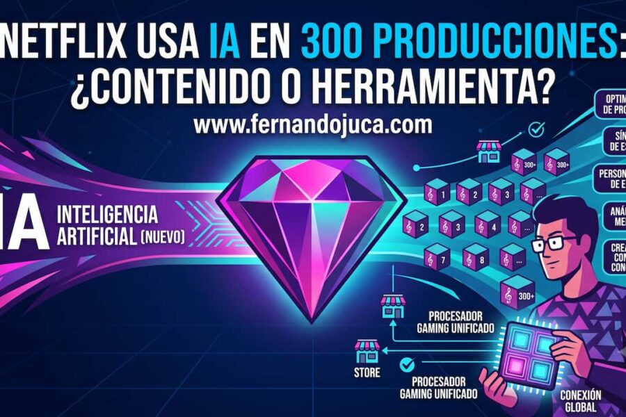 Netflix usa IA en 300 producciones: ¿contenido o herramienta?