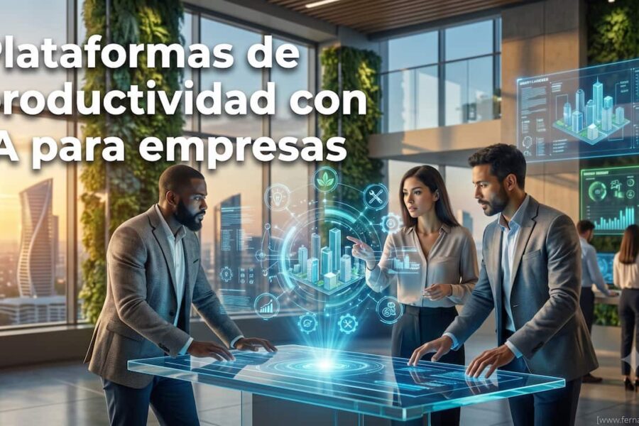 Plataformas de productividad con IA para empresas