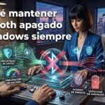 Por qué mantener Bluetooth apagado en Windows siempre