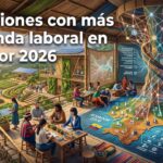 Profesiones con más demanda laboral en Ecuador 2026